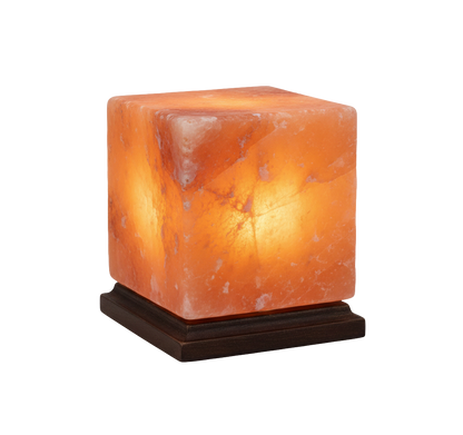 Himalayan Pink Salt Cube Lamp 6*6*6 inches