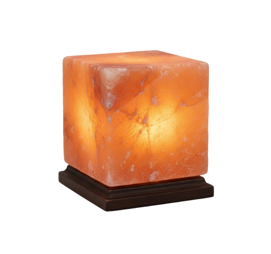 Himalayan Pink Salt Cube Lamp 6*6*6 inches