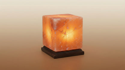 Himalayan Pink Salt Cube Lamp 6*6*6 inches