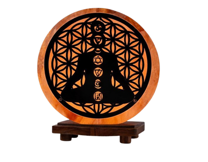 Meditation Glow Lamp – Spiritual Harmony Orange Light